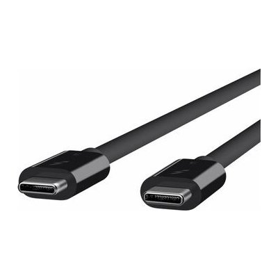 Belkin F2CD084bt0.8MBK USB-C na USB-C ThunderBolt 3, 0,8m – Zboží Mobilmania