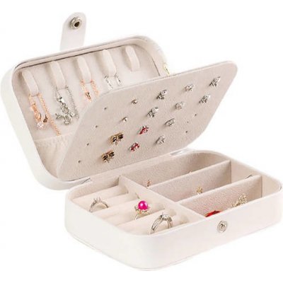 Verk 01782 designová šperkovnice bílá – Zboží Dáma