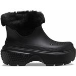 Croc Stomp Lined Boot Black – Zboží Dáma