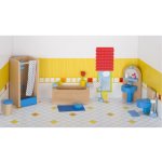 GOKI nábytek pro panenky moderní koupelna – Zboží Mobilmania