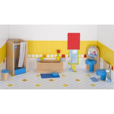 GOKI nábytek pro panenky moderní koupelna – Zboží Mobilmania