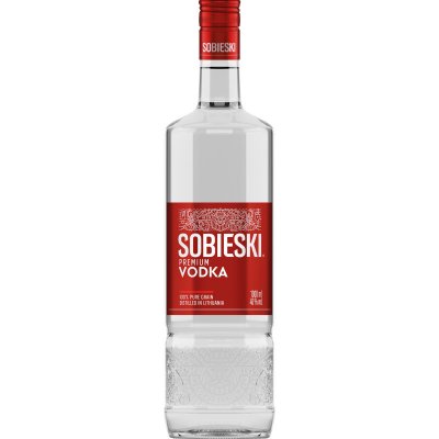 Sobieski Premium vodka 40% 1 l (holá láhev) – Zboží Dáma