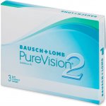 Bausch & Lomb PureVision 2 HD 3 čočky – Zboží Mobilmania