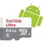 SanDisk microSDXC 64 GB SDSQUNS-064G-GN3MA – Hledejceny.cz