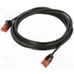 Goobay 93716 Patch U/UTP Kat: 6 RJ45 vidlice z obou stran lanko Cu 3m – Zboží Živě