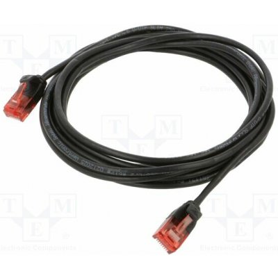 Goobay 93716 Patch U/UTP Kat: 6 RJ45 vidlice z obou stran lanko Cu 3m – Zboží Živě