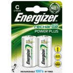 Energizer Power Plus C 2500 mAh 2ks EN-626148 – Zboží Živě