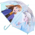 CurePink Frozen II Anna a Elsa 2400000658 deštník dětský sv.modrý