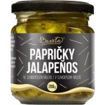BASSTA Pálivé papričky jalapeňos ve slanokyselém nálevu 200 g – Zboží Dáma