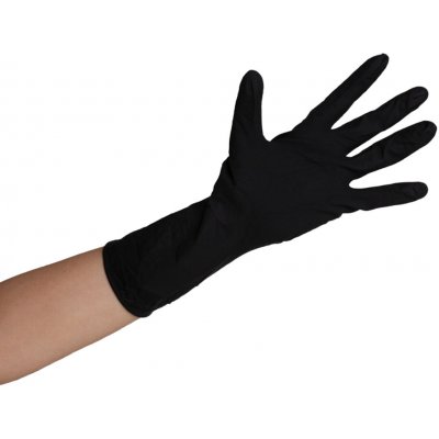 Framar Nitrilové rukavice Midnight Mitts černé 100 ks velikost M – Zboží Mobilmania