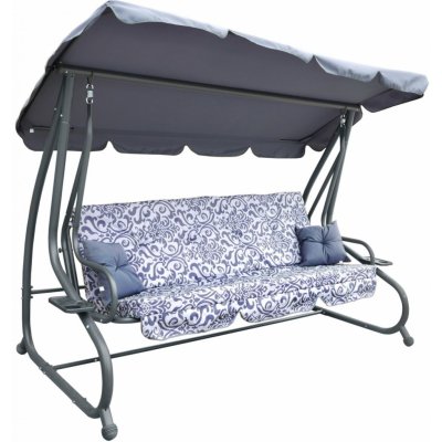 Ramiz Zahradní houpačka 8011 new 2022 šedá s motivem – Zboží Dáma