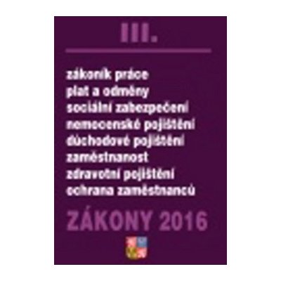 Zákony III/2016 – Zboží Mobilmania