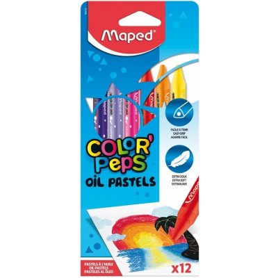 Maped Olejové pastely Color´Peps 12 ks – Hledejceny.cz