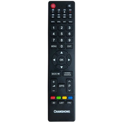 Dálkový ovladač CHANGHONG LED40E3500ISX2, LED49D1100ISX, LED49D2200ISX, LED50E3300ISX2, LED55D3000ISX, UHD43D5000ISX, UHD50D5500ISX2 – Zboží Živě