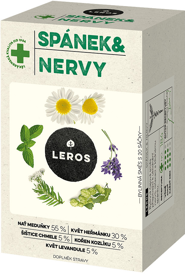 Leros Spánek & nervy 20 x 1,3 g