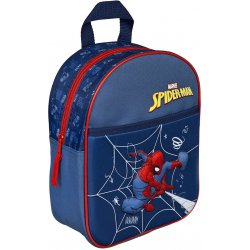 Vadobag batoh na kolečkách Spiderman 3D modrý