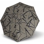 Knirps A.050 Medium Kombat sand elegantní dámský skládací deštník šedý – Zboží Mobilmania