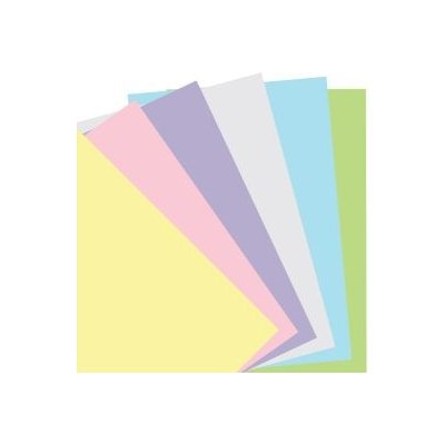Filofax náplň A5, papír pastelový čistý – Zboží Živě