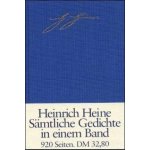 Smtliche Gedichte in zeitlicher Folge Heine Heinrich – Hledejceny.cz