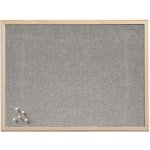 Zeller Nástěnka lněná, dřevěný rám 40 x 60 cm – Zboží Živě