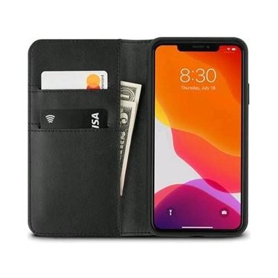 Pouzdro Moshi Overture Wallet Apple iPhone 11 Pro Max - Jet černé – Hledejceny.cz