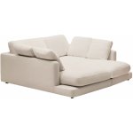 Kave Home Gala 210 cm béžová látková – Zboží Dáma