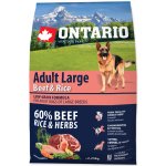 Ontario Adult Large Beef & Rice 2,25 kg – Sleviste.cz