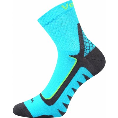 VoXX Sportovní ponožky KRYPTOX balení 3 páry tyrkys/neon zelená – Zboží Mobilmania