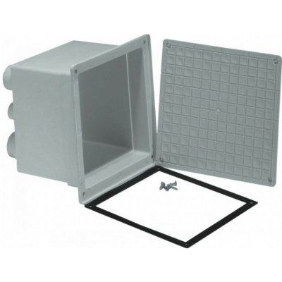 DAKOTA ELEKTRO plastová 250 x 250 mm šedá – Zboží Dáma