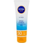 Nivea Sun UV Face Shine Control OF 50 zmatňující krém na opalování pro normální až smíšenou pleť 50 ml – Sleviste.cz
