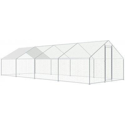 Aga Výběh pro slepice 3x8x2 m s krycí plachtou 24m2 – Zbozi.Blesk.cz