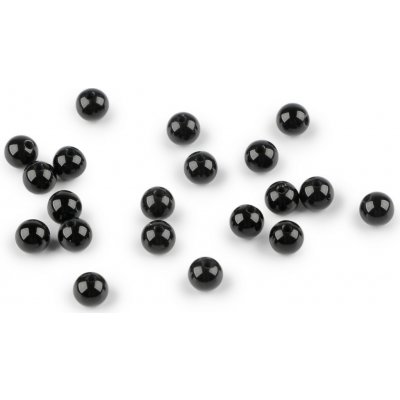 Stoklasa Onyx syntetický, minerální korálky Ø4 mm onyx – Hledejceny.cz