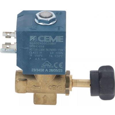 CEME B6 cívka elektroventilu 230 V 50 Hz 17 VA pro ventil 6660EN30S30BIF – Zboží Mobilmania