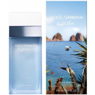 Dolce & Gabbana Light Blue Love in Capri toaletní voda dámská 100 ml – Zboží Mobilmania