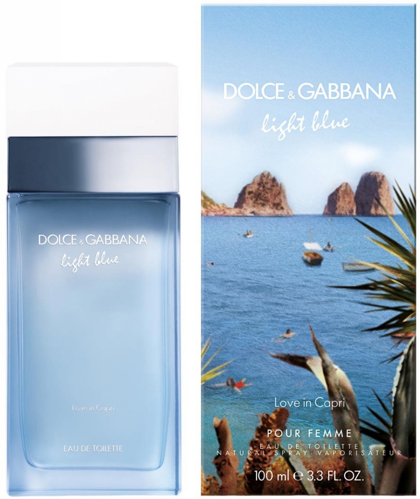Dolce & Gabbana Light Blue Love in Capri toaletní voda dámská 100 ml