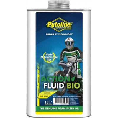 PUTOLINE kapalina pro namáčení houbových vzduchových filtrů (biodegradovatelná) ACTION FLUID BIO 1L (AKC) – Hledejceny.cz
