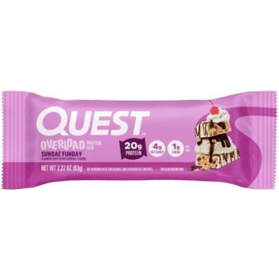Quest Nutrition Overload Protein Bar 63 g – Zboží Dáma