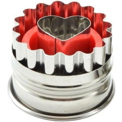 Dortisimo Perfect Home vypichovač se středem Srdíčko ve vroubkovaném kolečku – Zboží Dáma