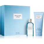 Abercrombie & Fitch First Instinct Blue EDP 50 ml + tělové mléko 200 ml dárková sada – Hledejceny.cz