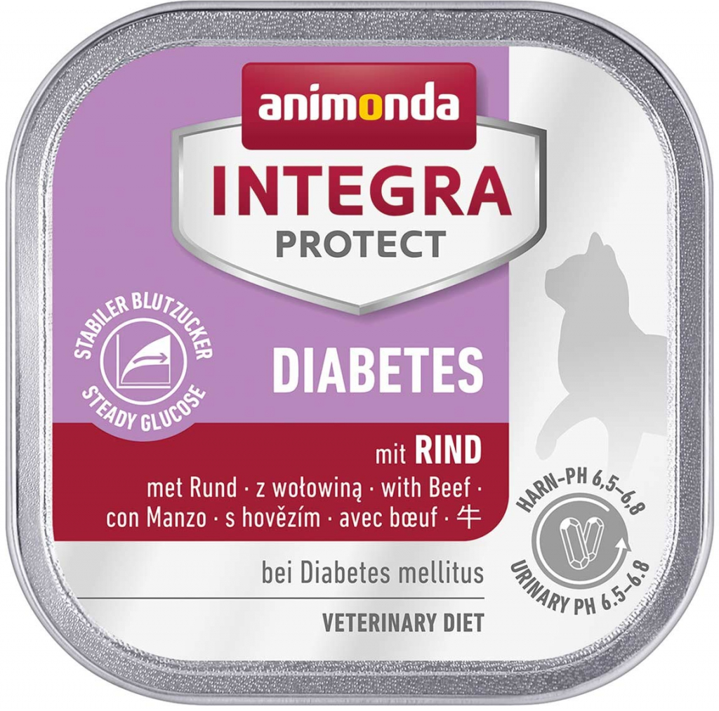 Integra Protect Diabetes s hovězím 6 x 100 g