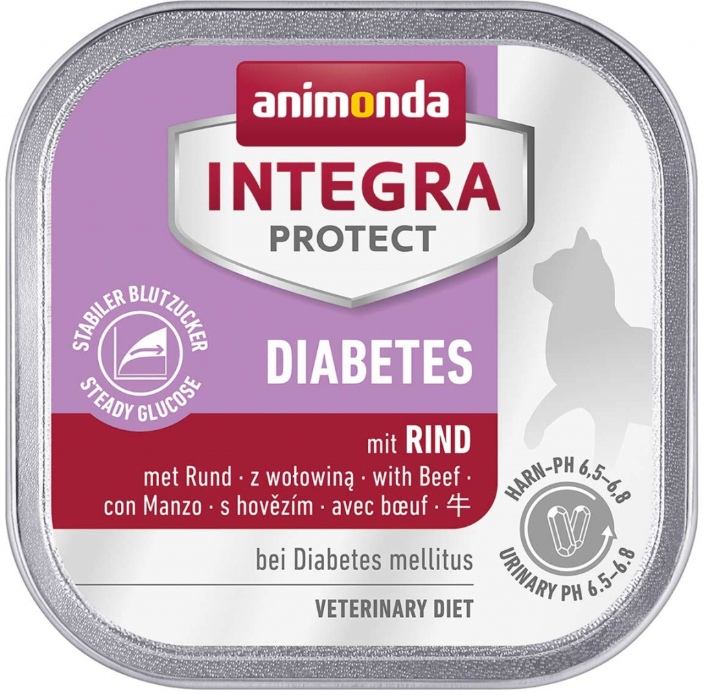 Integra Protect Diabetes s hovězím 16 x 100 g