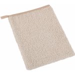 Bellatex Koupelnová mycí žínka 23/13, bavlněné froté, jednobarevná kávová, 17x25 cm – Sleviste.cz