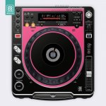 Doto Design Skin CDJ 800 COLORS DVS Pink – Zboží Živě