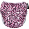 Kojenecké plavky T-TOMI Plenkové plavky s volánkem Pink gepard