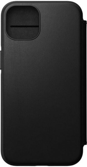 Pouzdro Nomad MagSafe Rugged Folio kožené iPhone 13 - černé