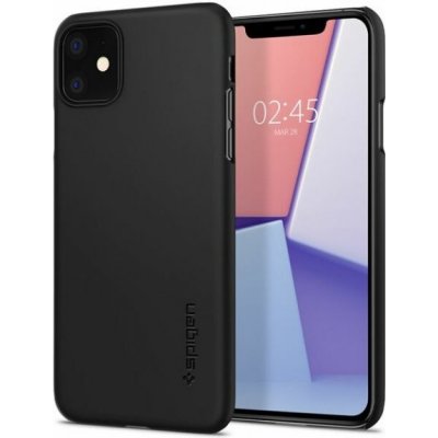 Pouzdro Spigen Thin Fit ultra tenké iPhone 11 - černé – Zbozi.Blesk.cz