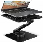 AXAGON STND-LRB hliníkový stojan na notebook 10"-17.3" nastavitelná výška a úhel, otočný, černý – Zboží Živě