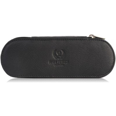 kožené pouzdro na brýle Paolo Peruzzi T-82 Vintage černá – Zboží Dáma