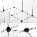 Trixie Prodlužovací sada pro 62460 bílá kov 35 x 35 cm, 4 panely – Zboží Dáma