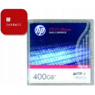 HP Ultrium LTO2 200/400GB (C7972A) – Zboží Živě